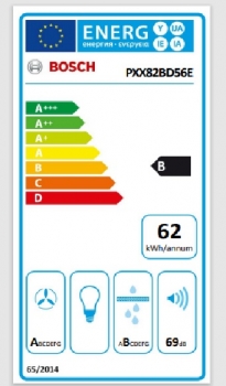 Bosch PXX82BD56E  Serie 8 - Kochfeld mit Dunstabzug (Induktion) - 80 cm - Mattschwarz, flächenbündig (integriert)